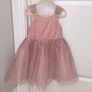 Beautiful Rose Gold Simmer Dress